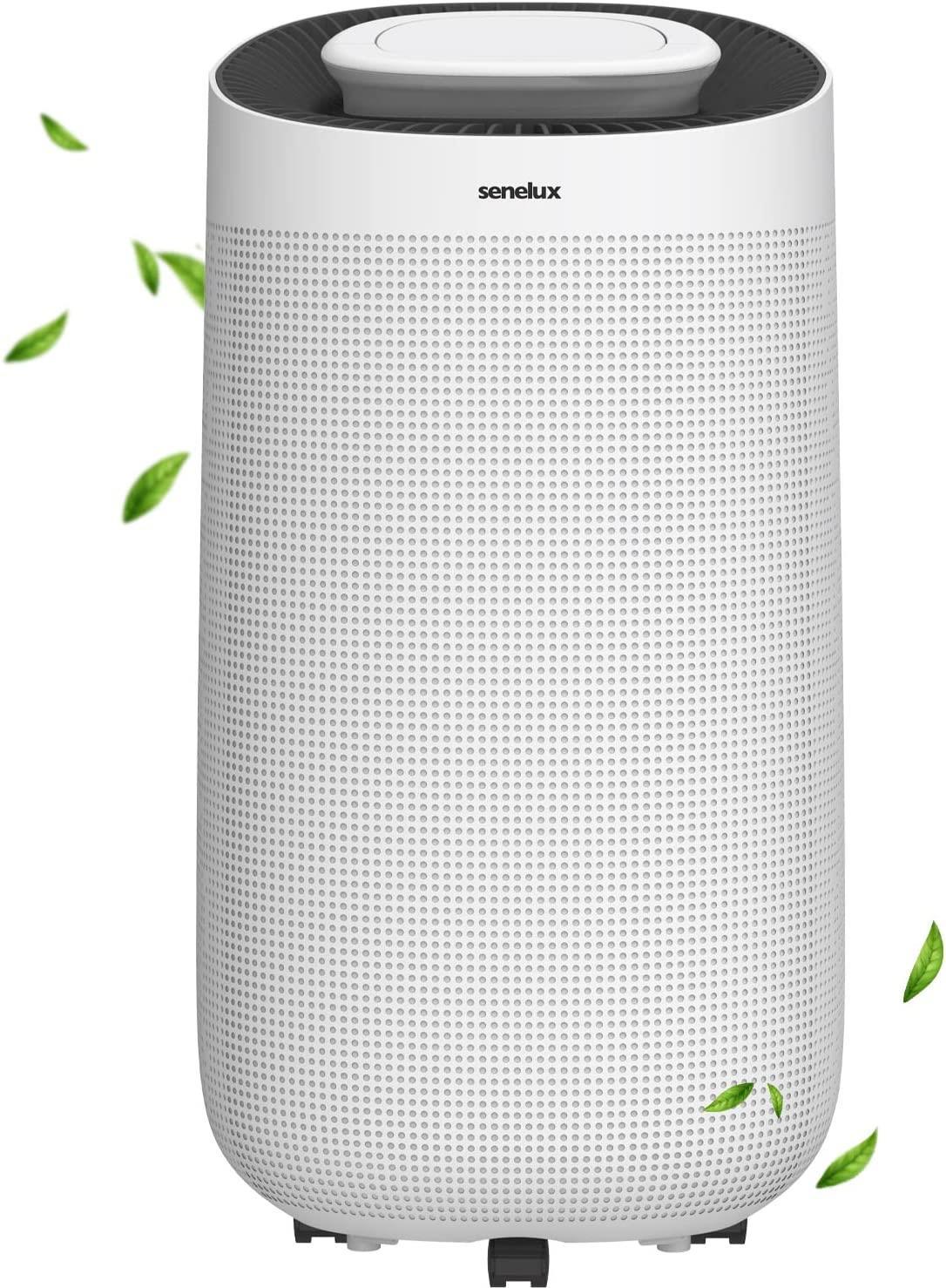 Senelux 12L/Day Dehumidifier Portable 3.2L Water Tank Humidity Control - Senelux